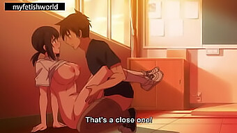 Busty Anime Girl'S Best Friend Gets To Secretly Fuck And Cum Inside Her