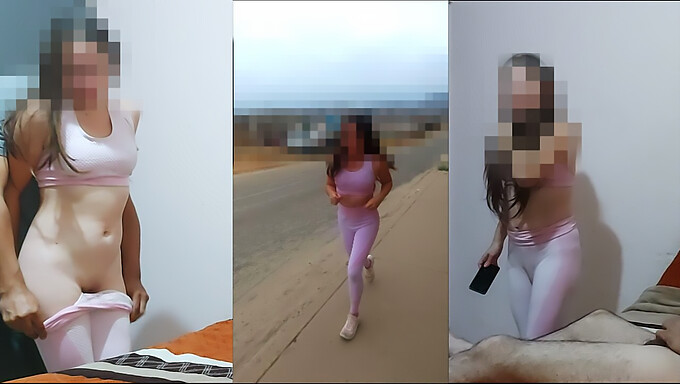 Soțul Infidel Este Prins De Cuckold Într-Un Trio Fierbinte