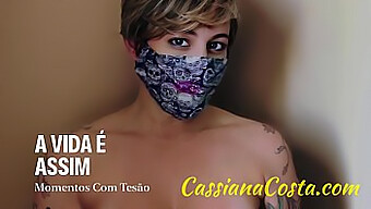 Horny Cassiana Costa의 큰 엉덩이가 큰 자지로 따먹힙니다