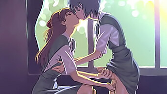 Intense Ear Whispers In Anime Teen Video