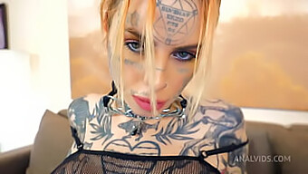 La Artista Rusa Del Tatuaje Polina Ice Tiene Sexo Duro Y Doble Penetración